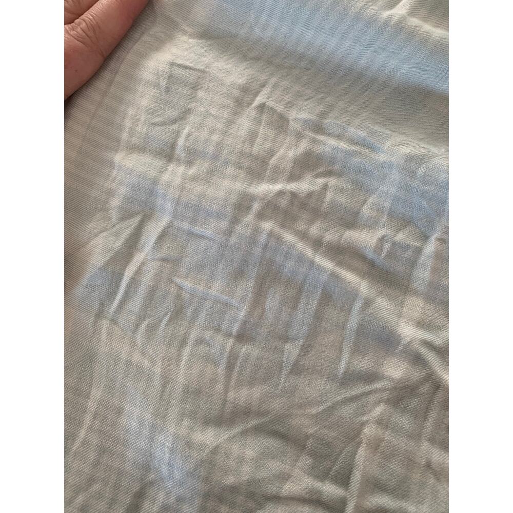 Cloth & stone womens large blue plaid dress shift sleeveless white - Picture 5 of 9